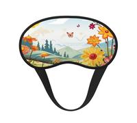 Masque de sommeil doux et confortable avec sangle réglable pour femmes, filles, hommes, voyage, yoga, sieste, travail