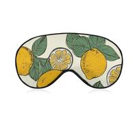 Masque de sommeil doux et confortable avec sangle réglable pour homme, femme, travail, voyage