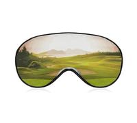 Masque de sommeil doux et confortable avec sangle réglable pour le golf, le sport, le travail, les voyages