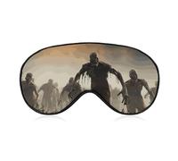 Masque de sommeil doux et occultant pour les yeux de nombreux zombies - Zombie - Zéro pression oculaire - Super léger et soyeux - Bandeau pour les yeux avec sangle réglable pour homme et femme