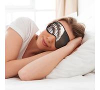 Masque de sommeil doux pour les yeux avec dentelle de baseball pour homme et femme