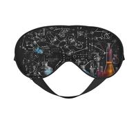 Masque de sommeil doux pour les yeux avec sangle réglable en tissu respirant pour la maison, les voyages, le camping et plus encore