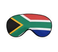 Masque de sommeil drapeau de l'Afrique du Sud avec sangle réglable, confortable et doux pour bloquer la lumière, léger et respirant pour homme et femme