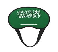 Masque de sommeil drapeau de l'Arabie Saoudite pour adultes, occultant, masque confortable bloquant la lumière pour les voyages, le yoga