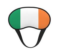 Masque de sommeil drapeau irlandais pour adultes, masque occultant confortable pour les yeux, bloque la lumière pour les voyages, le yoga