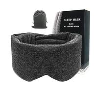 Masque De Sommeil En Coton Fait à La Main Occultant Couvre-œil Confortable Respirant Confortable
