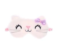Masque De Sommeil En Forme De Chat, Mignon, Kawaii, Couverture Des Yeux Pour Enfants, Dessin Animé, Repos De Voyage