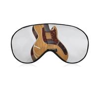 Masque de sommeil en forme d'instrument de musique pour homme et femme avec sangle réglable - Doux et respirant - Occultant - Antidérapant - Essentiels de voyage