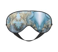 Masque de sommeil en marbre bloquant la lumière pour les yeux - Cadeau essentiel pour homme et femme