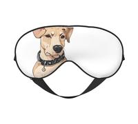 Masque de sommeil en satin imprimé bouledogue français et masque pour les yeux | Masque de sommeil profond pour homme et femme | Masque de sommeil doux pour nourrir la peau