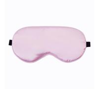 Masque de sommeil en soie for les yeux, masque de nuit de rêve, couverture douce, relaxation des yeux, bandeau de couchage for femmes et hommes, sieste de nuit, sieste détendue(Pink)