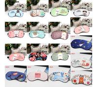 Masque De Sommeil En Soie Imitation Soie, Patch D'ombrage Rembourré, Serre-Yeux Pour Femmes Et Hommes, Voyage, Repos Relaxant