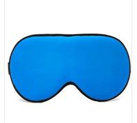Masque de sommeil en soie occultant la lumière, idéal for les voyages et la sieste. Léger et protecteur for les yeux pour Dormir pour Homme&Femme(Blue)