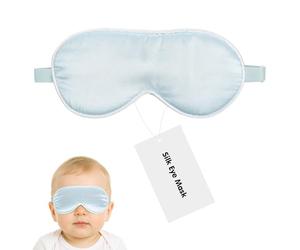 Masque de Sommeil en Soie pour Garçon et Filles, Confortable, Respirant | L'Affaire Lombarde, Masque Yeux Nuit Soie, Bandeau de Sommeil pour Garçon Fille, Usage Quotidien