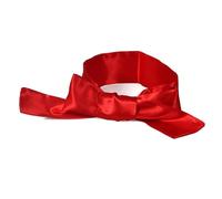 Masque De Sommeil En Soie Satinée, Sexy For Femmes, Couvre-yeux En Soie, Patchs For Les Yeux, Bandeau Mignon, Ruban En Soie(Red)