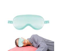 Masque de sommeil en soie synthétique - Couverture pour les yeux de nuit bloquant la lumière | Bandage de nuit, à paupières élastique opaque pour voyage, protection des yeux douce et respirante