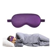 Masque de sommeil en soie synthétique - Couverture pour les yeux de nuit bloquant la lumière | Bandage de nuit, à paupières élastique opaque pour voyage, protection des yeux douce et respirante
