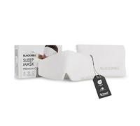 Masque de sommeil en Tencel™ Lyocell et viscose Cellliant avec fermeture , sans pression, extra doux, avec bouchons d'oreilles réutilisables, lavable à 30 °C