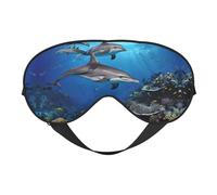 Masque de sommeil et masque pour les yeux en satin Killer Whale1 | Masques de sommeil profond pour homme et femme | Masque de sommeil doux pour nourrir la peau