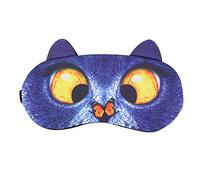 Masque de Sommeil Femme Homme Masque de Nuit Motif Animal Chat Chien Masques des Yeux Masques Dormir de Voyage Bureau Sieste avec Sangle Élastique Bandeau Ombrage de la Lumière