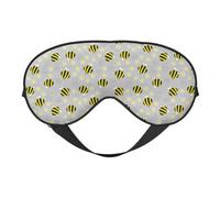 Masque de sommeil Funny Little Pigs Masque pour les yeux double face Couvre-yeux de sommeil réglables et doux pour dormir Ombrage parfait Réduit l'œdème oculaire