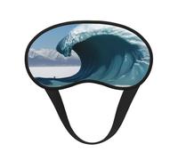 Masque de sommeil géant Monstres dans les vagues, doux et confortable pour homme, femme, masque de sommeil confortable