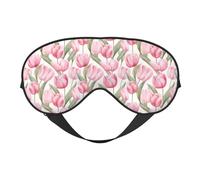 Masque de sommeil Happy Canada Day Masque pour les yeux double face Couvre-yeux doux et réglables pour dormir Ombrage parfait Réduit l'œdème oculaire