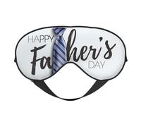 Masque de sommeil « Happy Father's Day », masque de sommeil double face, masque de sommeil pour homme et femme, masque occultant pour dormir, voyage