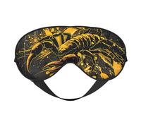 Masque de sommeil - Illustration de scorpion - Graffiti urbain - Masques de sommeil pour femmes et hommes - Cache-yeux occultants pour voyage/sommeil