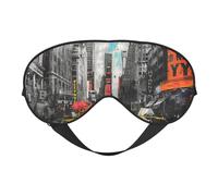 Masque de sommeil imprimé Love from New York pour homme et femme - Masque doux et respirant pour les yeux