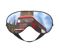 Masque de sommeil imprimé voiture Angleterre Masque pour les yeux Masque pour les yeux pour dormir la nuit Voyage avion Ues