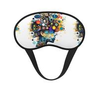 Masque de sommeil intelligence artificielle, masque pour les yeux, design occultant, ultra doux et confortable pour homme et femme