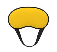 Masque de sommeil jaune canard laiteux pour dormir sur le côté, masque de sommeil occultant pour homme et femme, masque de sommeil sans pression, doux, respirant, confortable pour dormir la nuit
