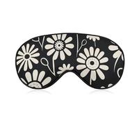 Masque de sommeil joyeux et magnifique, doux et confortable, avec sangle réglable, pour homme, femme, travail, voyage