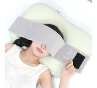 Masque de sommeil large pour les yeux, ombre réglable bloquant la lumière | Ombre enveloppante douce pour les yeux, couverture complète bloquant la lumière pour le repos et les voyages