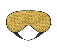 Masque de sommeil léger avec imprimé éléphant d'Afrique pour les yeux, voyage, yoga, camping, plein air, relaxation