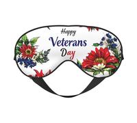 Masque de sommeil léger imprimé Happy Valentine's Day Respirant Bloque la lumière Voyage Yoga Aventures en plein air