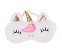 Masque de Sommeil Léger, Licorne en Peluche, pour Maison et Voyage