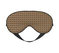 Masque de sommeil léger pour les yeux Motif girafe d'Afrique Majestueux Arbre Majestueux Voyage Yoga Camping Outdoor Relaxation
