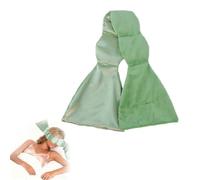 Masque de sommeil lesté occultant, tissu ultra doux et rafraîchissant, couvre-yeux relaxant pour hommes et femmes, utilisation double face, masque lesté pour les yeux pour un sommeil profond, patients