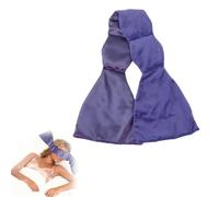 Masque de sommeil lesté, oreiller pour les yeux ultra doux et en tissu double face, blocage de la lumière douce pour le sommeil, les voyages, la relaxation pour les patients souffrant d'insomnie du