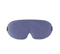 Masque de sommeil lesté pour les yeux pour hommes et femmes qui dorment sur le côté pour dormir sur le côté, sans pression, 100 % occultant, doux et confortable (bleu, M)