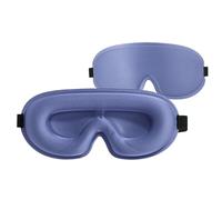 Masque de Sommeil Luxe "Nuage de Rêve" - Cache Yeux 3D en Mousse Mémoire pour Nuits Fraîches, Anti-Migraine et Voyage, Design Érgonomique Nez Creux (23.5x10cm)