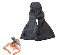 Masque de Sommeil Masque de Nuit Masques de Sommeil de Voyage Masques lesté pour Les Yeux Couverture des Yeux relaxante Anti-lumière Cache Yeux pour Dormir Réglable pour Homme Femme