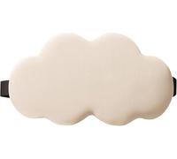 Masque De Sommeil Masque De Sommeil 3d Anti-Lumière Douce Cache Yeux Pour Dormir Confortable Doux En Soie Mignon(Blanche)