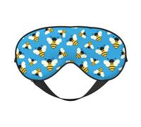 Masque de sommeil, masque de sommeil pour homme et femme, masque occultant pour voyage/sommeil, abeilles volantes