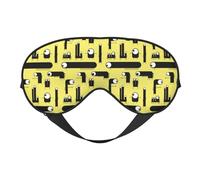 Masque de sommeil, masque de sommeil pour homme et femme, masque occultant pour voyage/sommeil, joli masque monstre à un œil