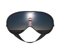 Masque de sommeil, masque de sommeil pour homme et femme, masque occultant pour voyage/sommeil, masque pour les yeux Peggy's Cove Lighthouse