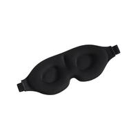 Masque de sommeil, Masque for les yeux de sommeil, Type tasse, moule concave for hommes et femmes, noir