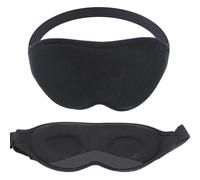 Masque de sommeil Masque pour les yeux Noir 3D Masque de sommeil Soft